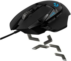 Logitech G G502 HERO Ratón Gaming con Cable Alto Rendimiento, Captor HERO 25K