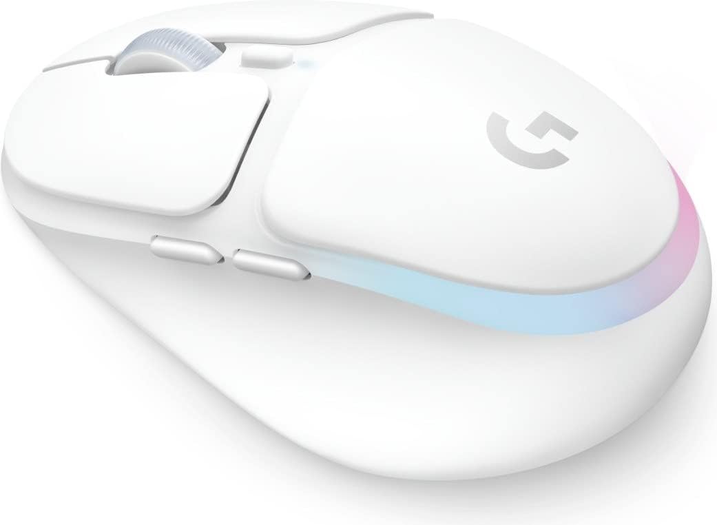 Logitech G705 Ratón Inalámbrico Iluminación LIGHTSYNC RGB Conectividad Bluetooth ,PC/Mac/Portátil color Blanco