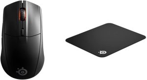SteelSeries Rival 3 Wireless - Ratón y QcK Alfombrilla