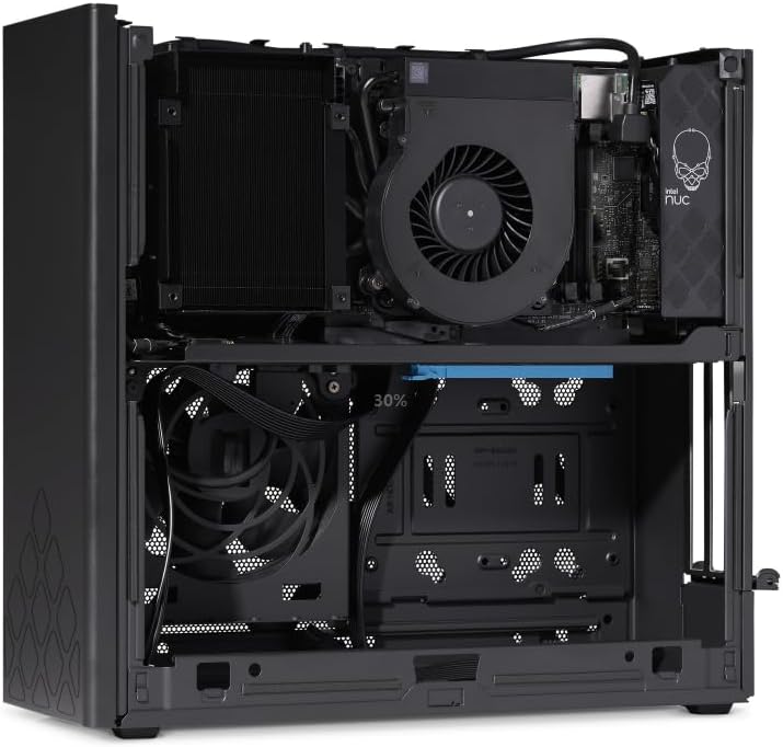 PC Intel NUC 13 Extreme Compute Kit NUC13RNGi9 Core i9-13900K de 13.ª generación, hasta 5,8 GHz, 24 núcleos, Wi-Fi 6, Bluetooth 32,1 GHz
