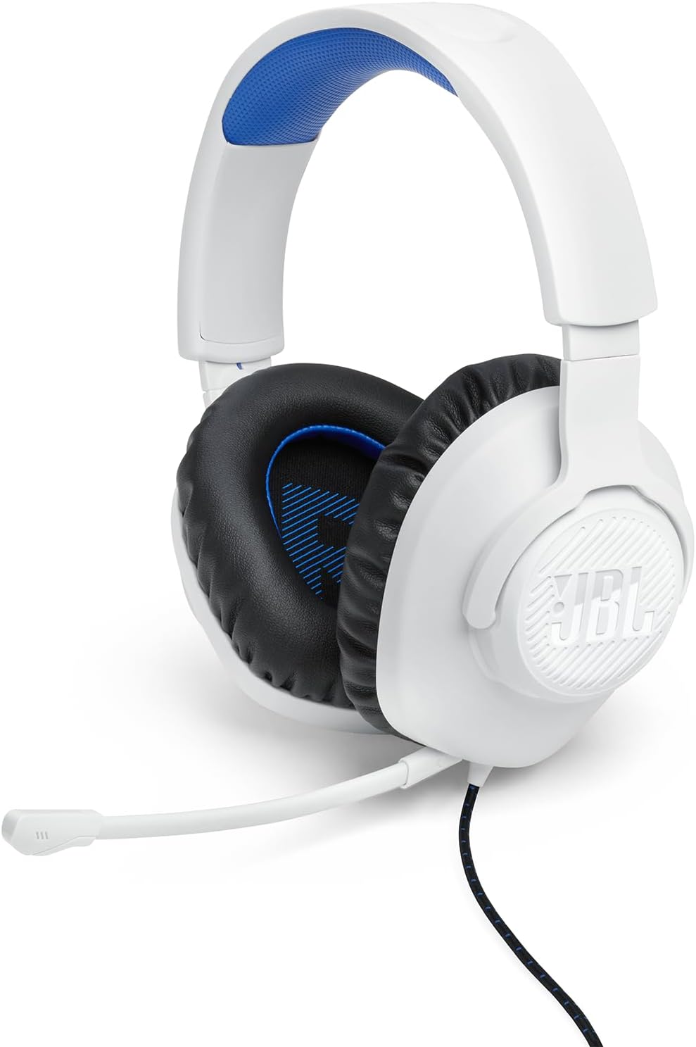 JBL Quantum 360P Auriculares inalámbricos con bluetooth para Playstation, micrófono desmontable, cancelación activa del ruido