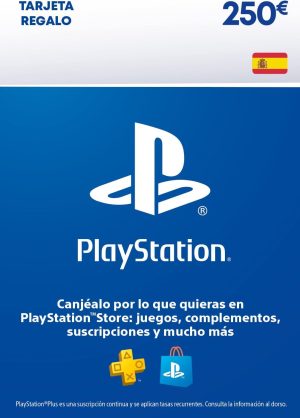 250€ PlayStation Store Tarjeta Regalo Cuenta española [Código por correo]