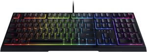 Teclado Razer Ornata V2 de membrana mecánica con Iluminación Razer Chroma RGB, Switch Mecánico Color Negro