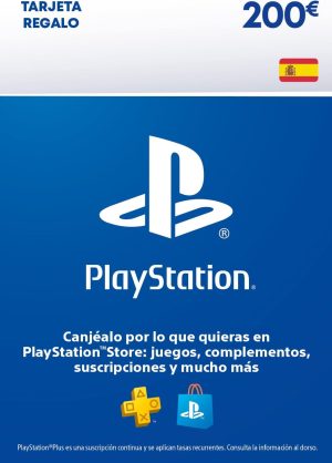 200€ PlayStation Store Tarjeta Regalo Cuenta española [Código por correo]