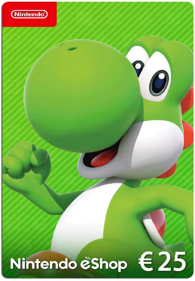 Nintendo eShop Tarjeta de regalo 25€ | Código de descarga (EU) | Switch