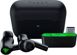 Razer Hammerhead HyperSpeed Auriculares Inalámbricos Cancelación Activa del Ruido color Negro