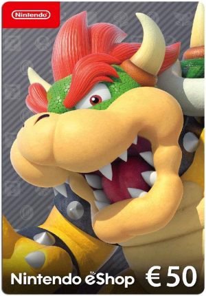 Nintendo eShop Tarjeta de regalo 50€ | Código de descarga (EU) | Switch