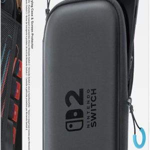 Estuche de transporte para Nintendo Switch 2 + protector de pantalla