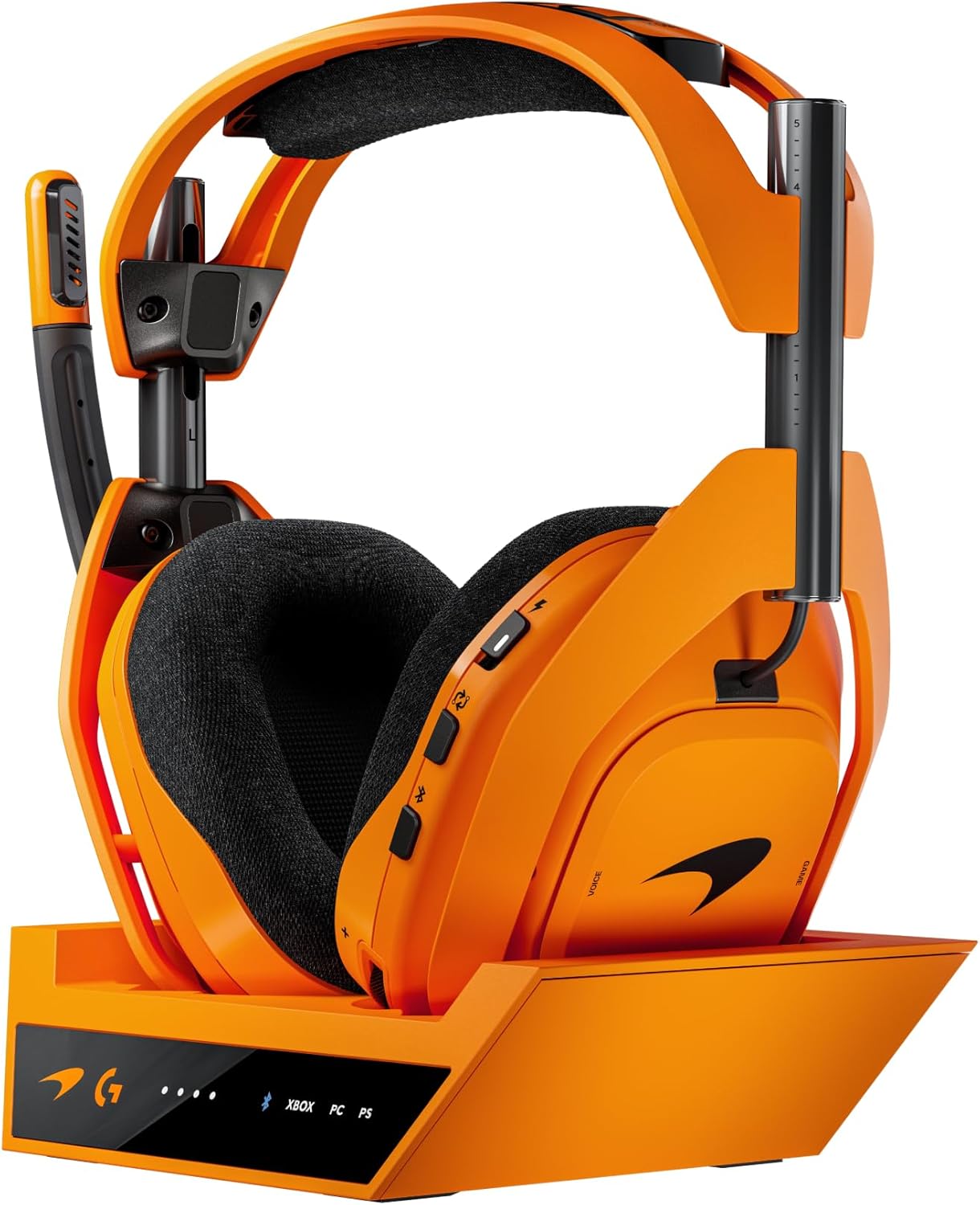 Logitech G Astro A50 X Lightspeed, Auriculares inalámbricos + estación Base Pro-G Graphene, PLAYSYNC en Xbox Series X|S + PS5 + PC/Mac, Bluetooth, Paso de HDMI 2.1
