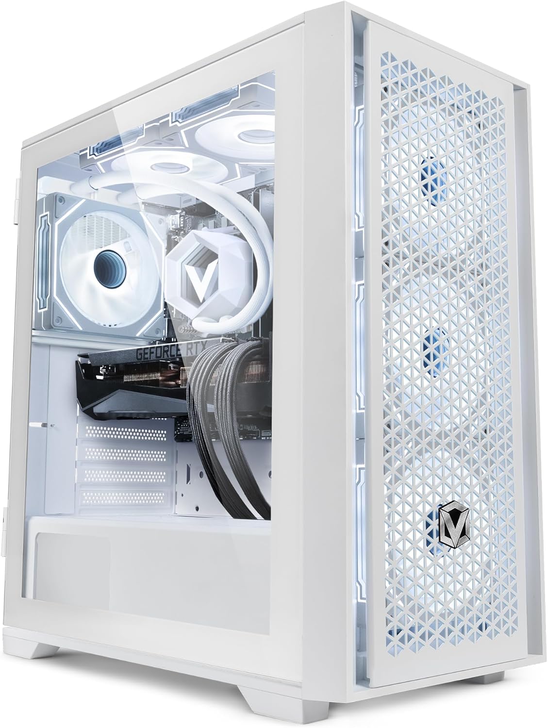 PC Vibox III-464 Procesador Intel Core i7 12700KF de 12 núcleos Tarjeta gráfica Nvidia RTX 5070 Ti de 16 GB 32 GB de RAM SSD NVMe de 1 TB Windows 11 WiFi 6 + Bluetooth 5.4