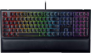 Razer Ornata V2 Teclado ,Control giratorio digital multifuncional y teclas multimedia y programables) - Teclado QWERTY Español