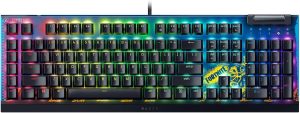 Razer BlackWidow V4 X Edición Fortnite Teclado mecánico interruptores Amarillos
