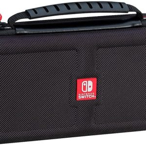Estuche protector de viaje de lujo Nintendo Switch, color negro y con pantalla