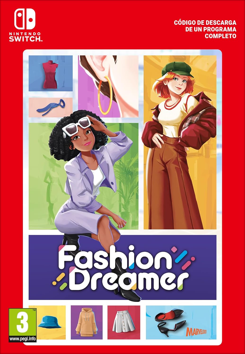 Fashion Dreamer Nintendo Switch - Código de descarga