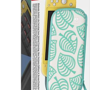 Funda + protector LCD para consola Nintendo Switch Lite edición Animal Crossing: New Horizons