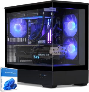 PC Sedatech con refrigeración líquida Full Vision • i7-14700KF • RTX5080 • 32 GB DDR5 • SSD M.2 de 2 TB • Windows 11