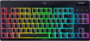 Razer BlackWidow V4 Tenkeyless inalámbrico tecnología Hot Swap color Negro