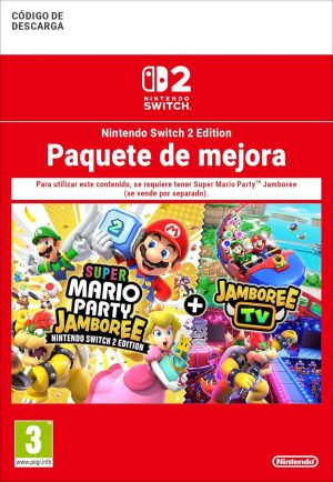 Paquete de mejora versión Nintendo Switch 2 Edition + Jamboree TV + Jamboree TV Standard | Nintendo Switch 2 Código de descarga